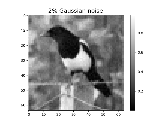 2% Gaussian noise